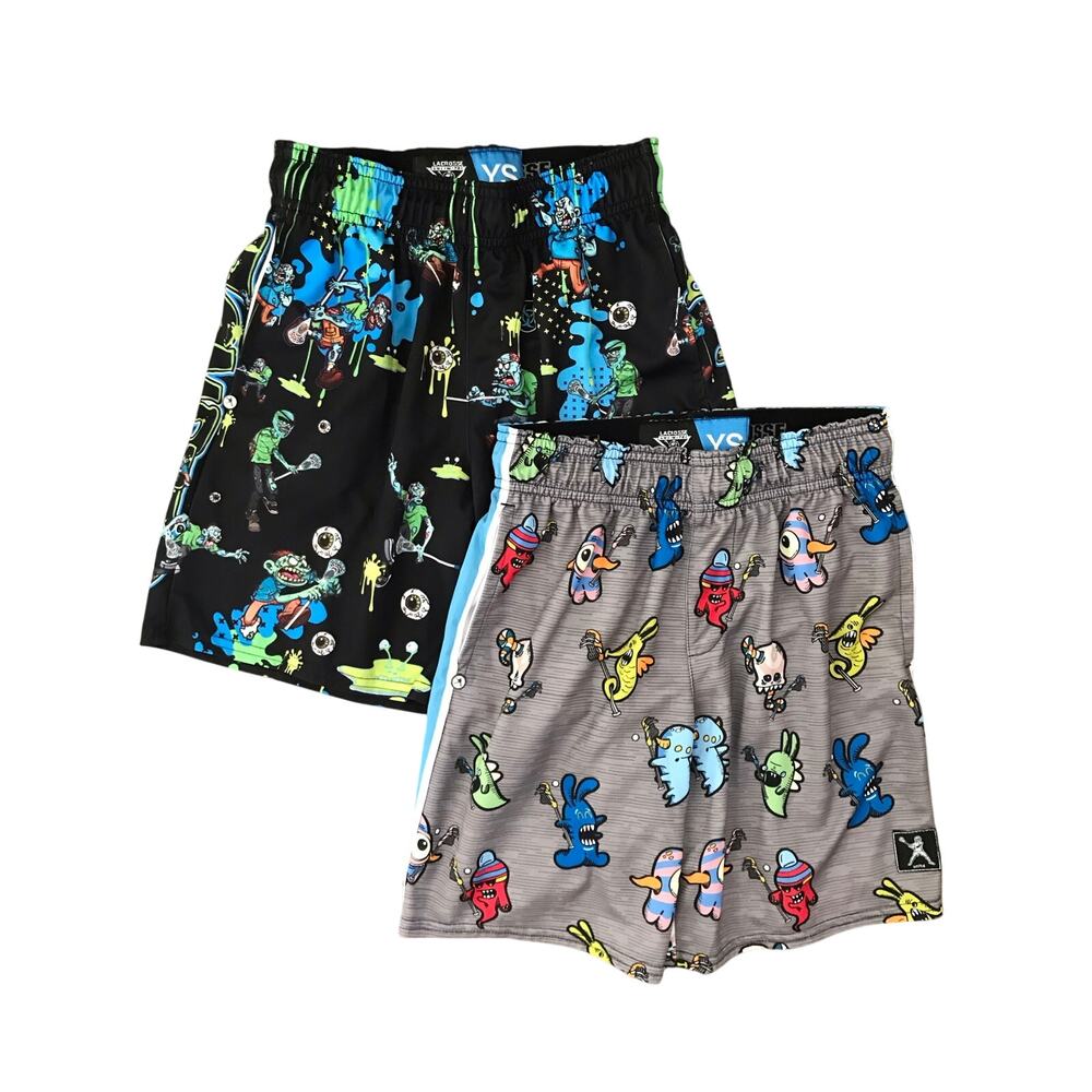 Lacrosse Unlimited Shorts Bundle 2 Pair Size YS